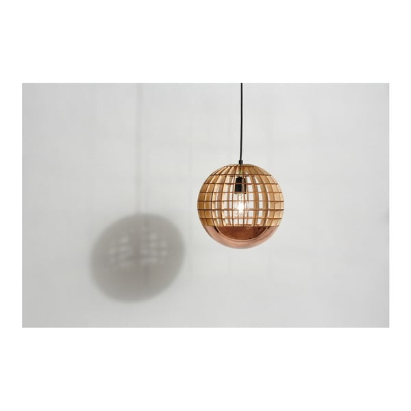 Závěsné světlo Massow Design Globe Copper-image-2