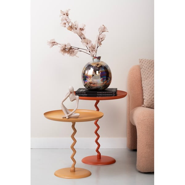 Metallist ümmargune hoiulaud ø 40 cm Zig Zag - Leitmotiv-image-1