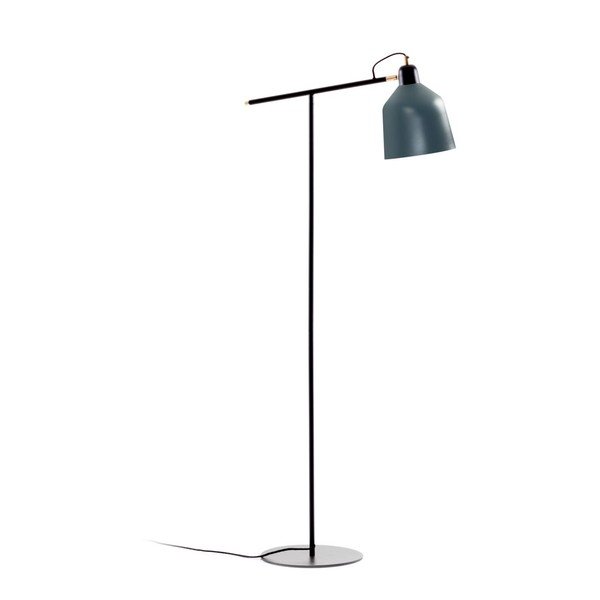 Petrooleumivärvi põrandavalgusti metallist varjuga (kõrgus 147 cm) Olimpia - Kave Home