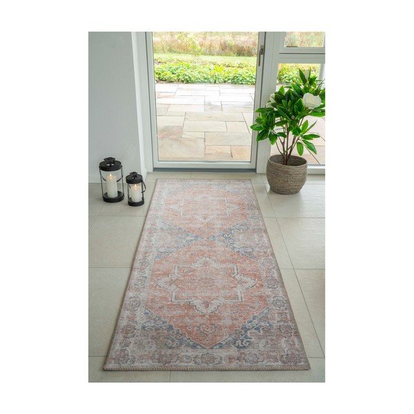 Sinine ja oranž vaibajooksja 200x80 cm Havana - House Nordic-image-3