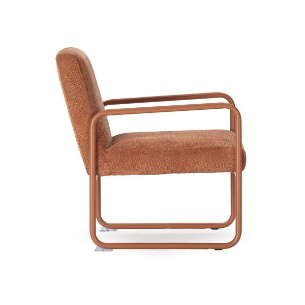 Terrakota värvi šenill-tugitool Vince - MOME-image-3