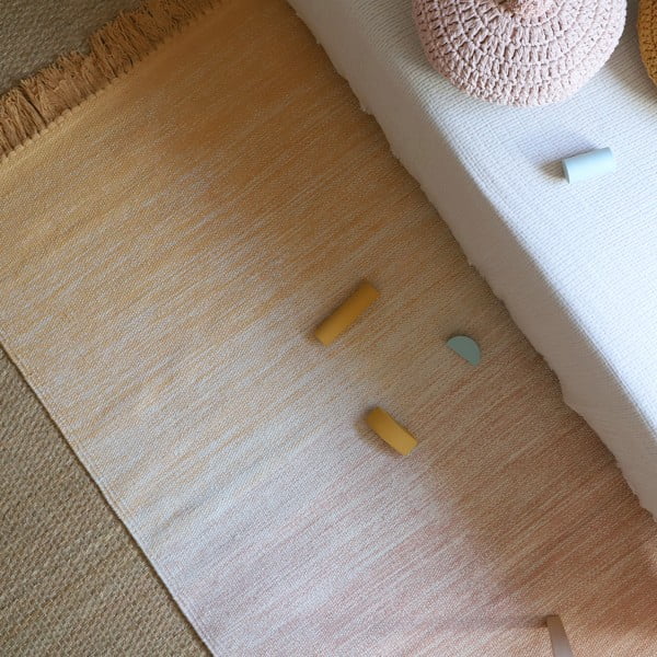 Oranž-roosa pestav vaip 100x150 cm Kirthy - Nattiot-image-4