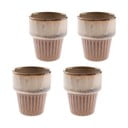 Beežid espressotassid komplektis (4 tk, 100 ml, kivikeraamika) Tone – Dakls