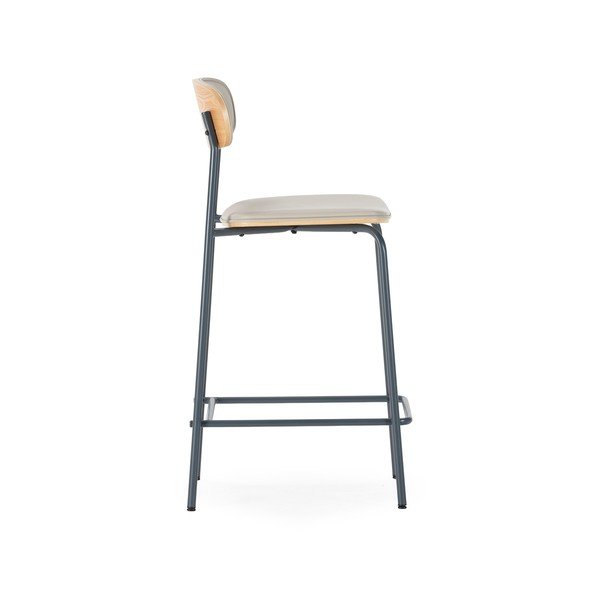 Beežid polsterdatud baaritoolid komplektis 2 (istme kõrgus 65,5 cm) Saula - Marckeric-image-3