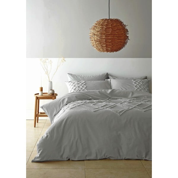 Hall puuvillane voodipesu Diamond, 200 x 200 cm - Pineapple Elephant-image-1