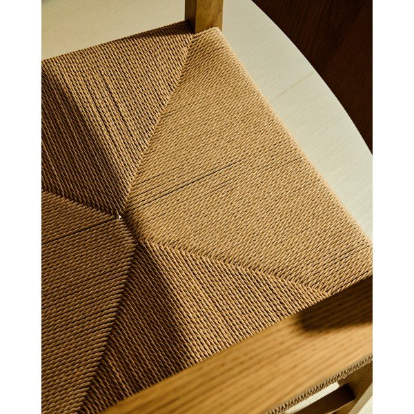 Tammepuidust söögitool käetugedega Idun - Kave Home-image-3