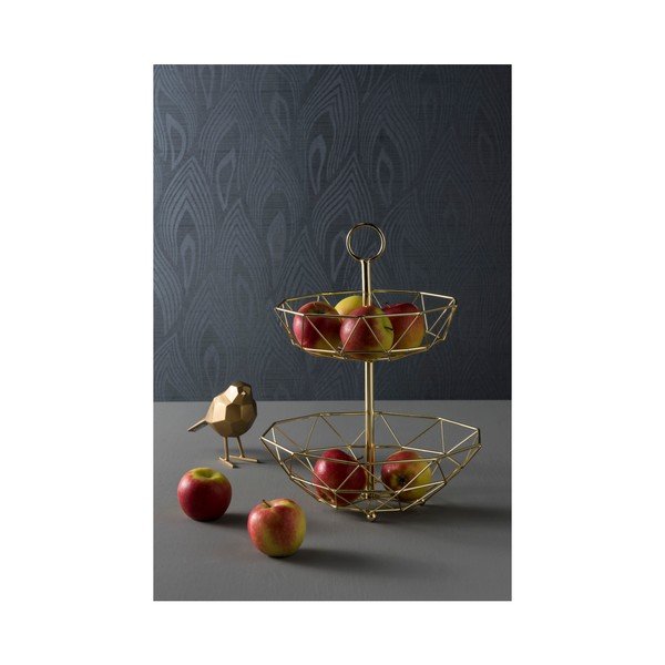 Dekoratiivne kuldne lind väike kuju - PT LIVING-image-1