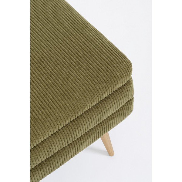 Roheline polsterdatud pink Olga - Bizzotto-image-4