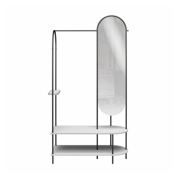 Must-hall metallist koridorikomplekt 101x183x43 cm Anastacia - Støraa-image-4