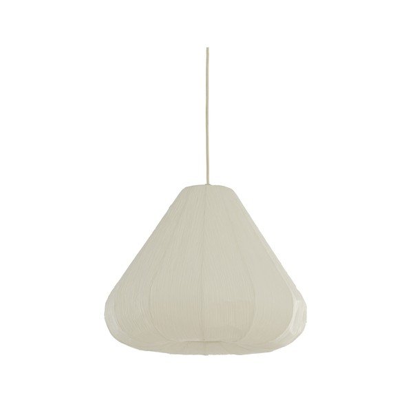 Kreemikas ripplamp pabervarjuga ø 10 cm Sarella - Light & Living