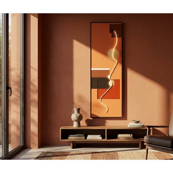 Trükitud pilt raamiga/lõuendil 50x150 cm LED - Mauro Ferretti-image-1