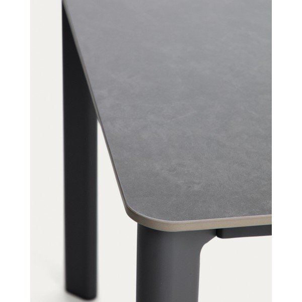 Kiviplaadiga aiasöögilaud 100x220 cm Anafi - Kave Home-image-2