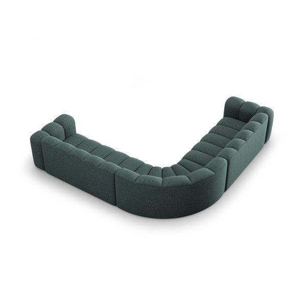 Türkiissinine šenillist mooduldiivan Lupine - Micadoni-image-3