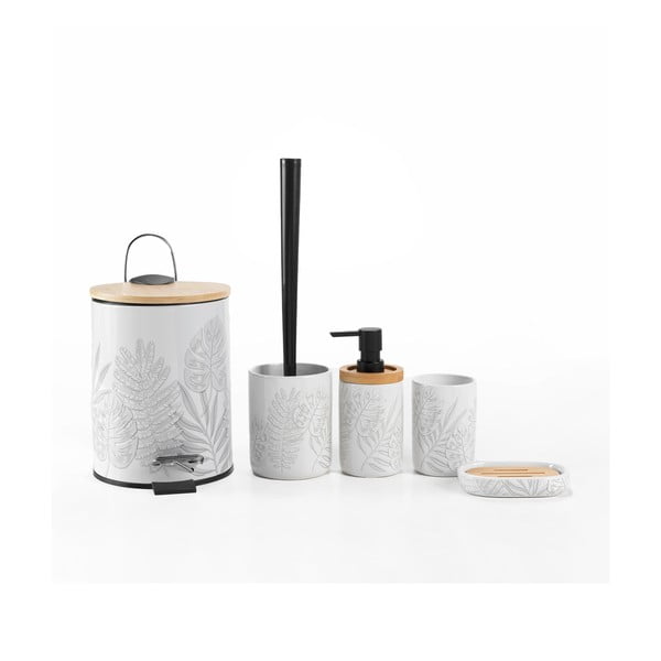 Valge keraamiline hambaharja tops Amber - douceur d'intérieur-image-2