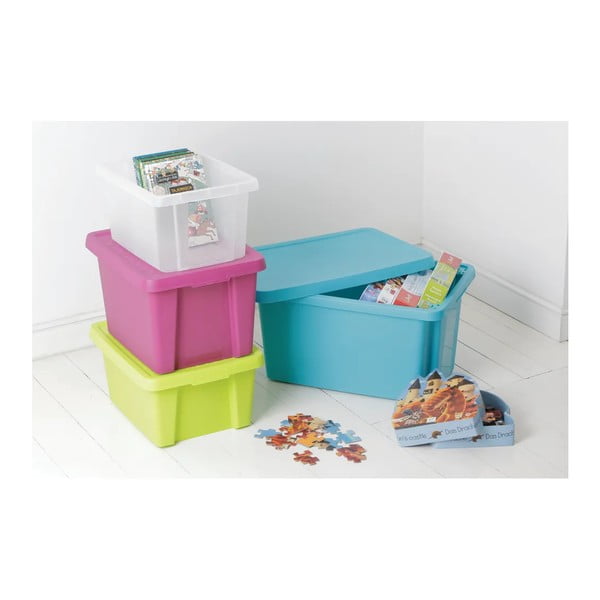 Sinine kaanega hoiukast , 45 l Essentials - Curver-image-1