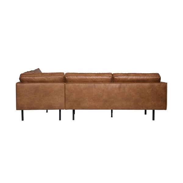 Konjaki pruun kunstnahast nurgadiivan , paremas nurgas Rodeo - WOOOD-image-4