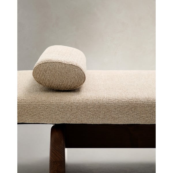 Beež šenillist diivan (muutuv nurk) Topaz - Kave Home-image-3