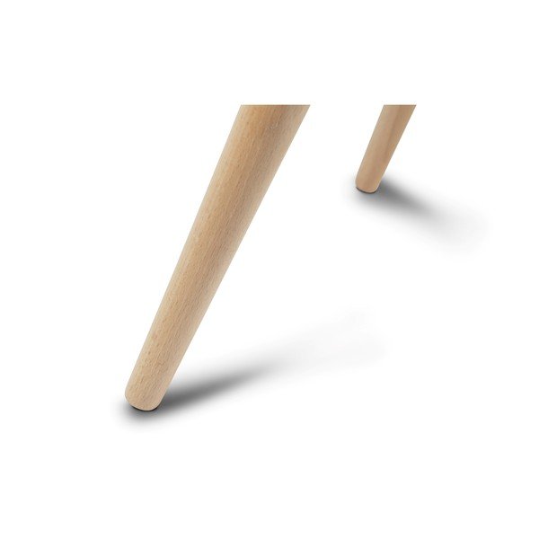 Valge kohvilaud pöögijalgadega , 75 x 43 cm Fly - Furnhouse-image-3