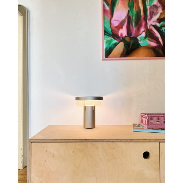 Helehall dimmerdatav LED laualamp (kõrgus 20 cm) BringMe - Hübsch-image-1