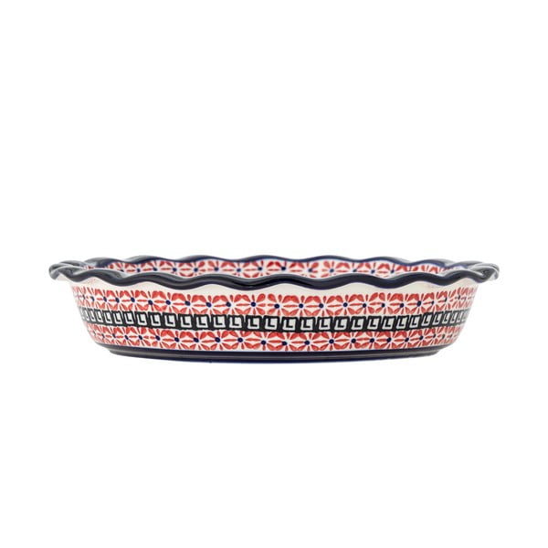 Kivikeraamikast serveerimistaldrik ø 26,5 cm Florist - Bloomingville-image-4