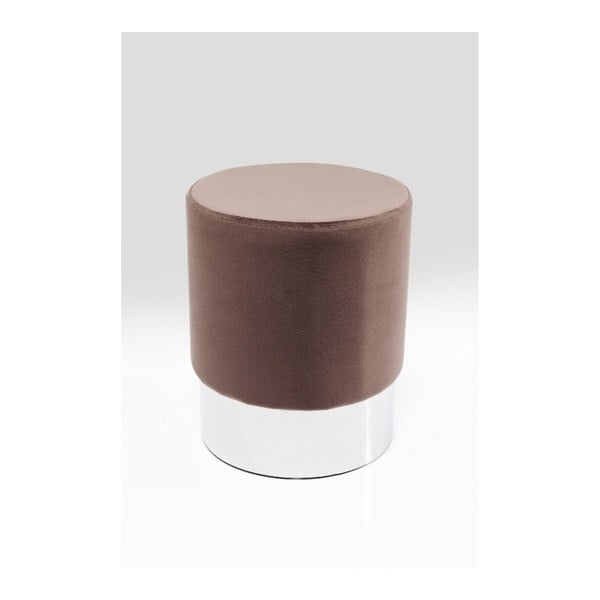 Hnědá stolička Kare Design Cherry, ∅ 35 cm