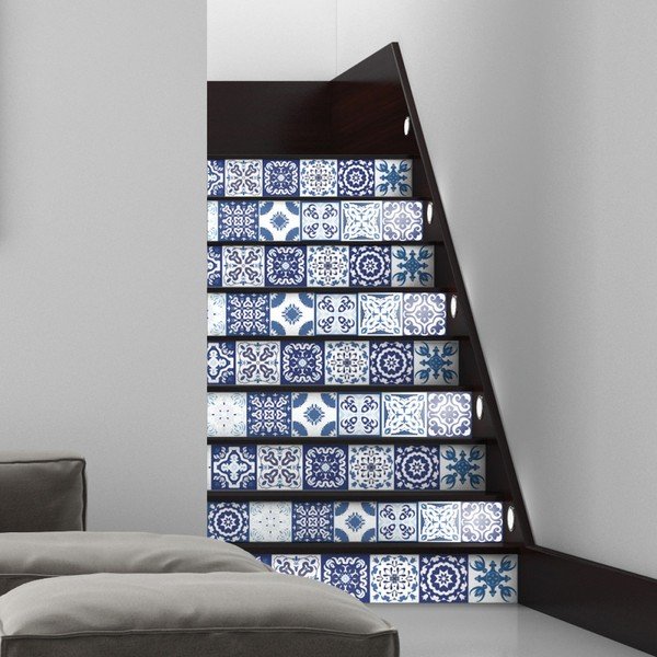 Sada 2 samolepek na schody Ambiance Fedora, 105 x 15 cm-image-1