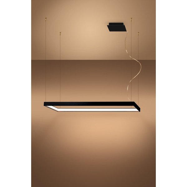 Must metallist LED-rippvalgusti TUULA - Thoro-image-2