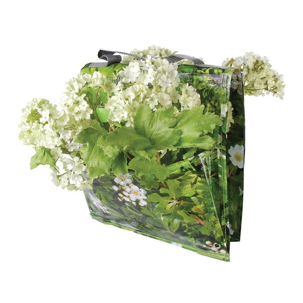 Zelená taška na květiny přes zábradlí Esschert Design Ginny