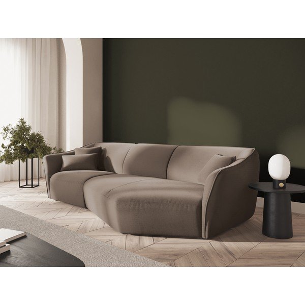 Pruun samet nurgadiivan Tokyo - Cosmopolitan Design-image-1