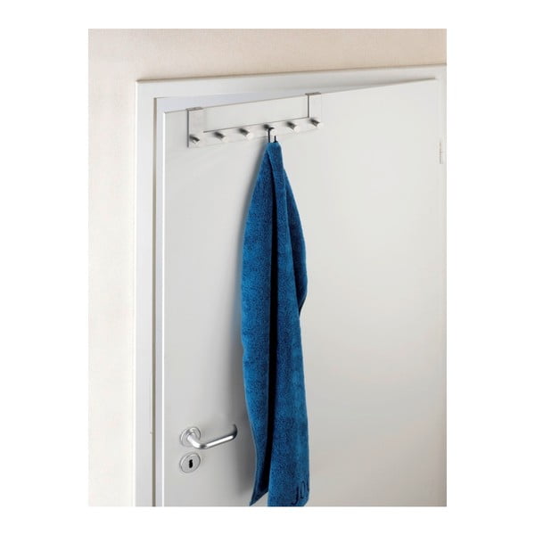 Hõbedane metallist uksehoidja 39 cm Celano - Wenko-image-4