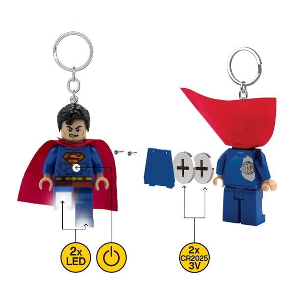 Taskulambiga võtmehoidja Superman - LEGO®-image-3