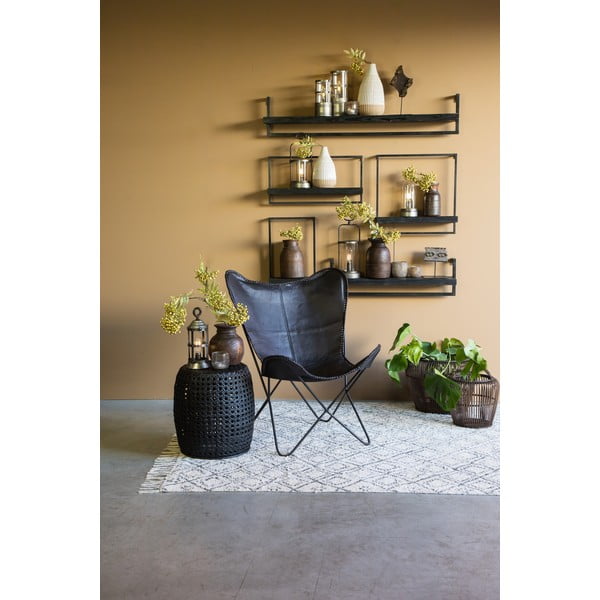 Matt must mangopuidust riiul 120 cm Maddison - Light & Living-image-1