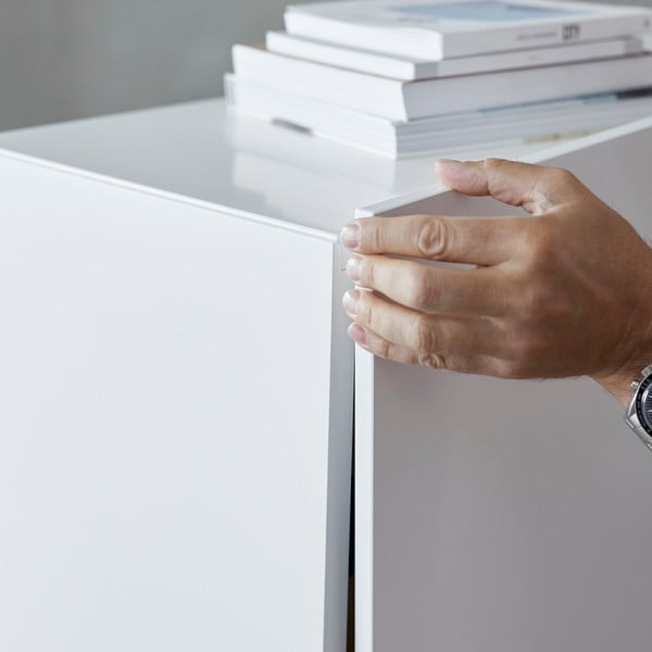 Valge kõrge kapp 91x103 cm Edge by Hammel - Hammel Furniture-image-2