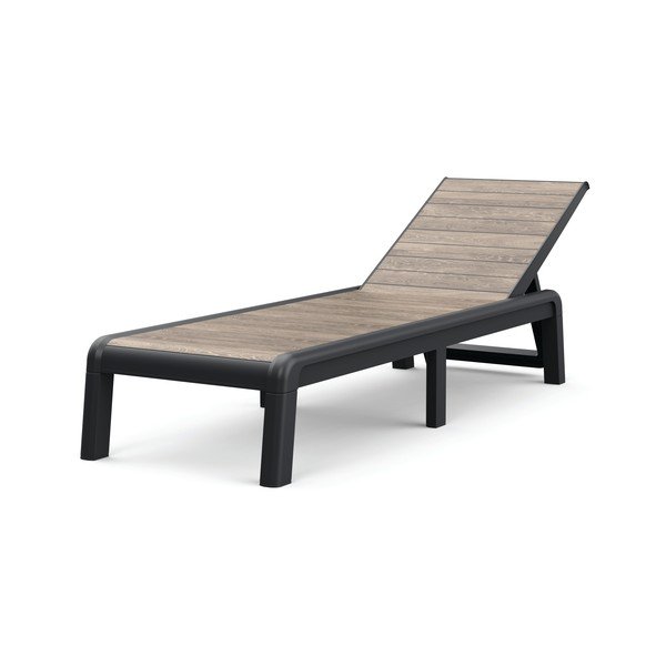 Pruunist plastikust reguleeritav/kokkupandav aiatool Deco Porto - Keter