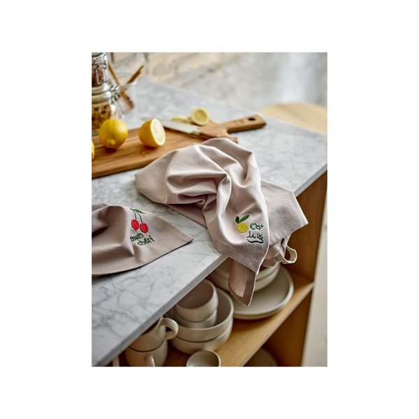 Puuvillased rätikud 2tk komplektis 50x70cm Bistro - Södahl-image-1