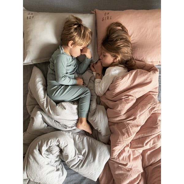 Helehall puuvillane beebitekk 80x100 cm - Malomi Kids-image-1