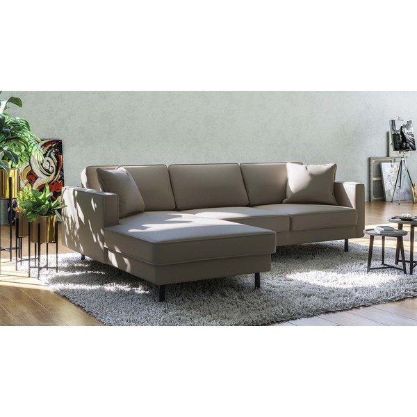 Helepruun nahast nurgadiivan (vasak nurk) Kobo - MESONICA-image-1