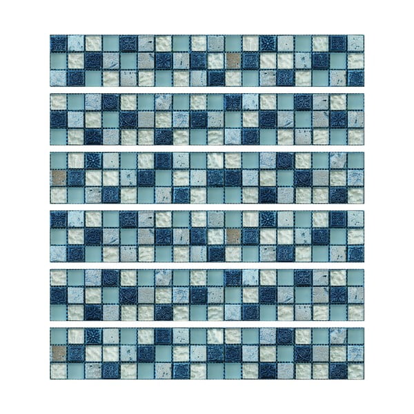 6 seinakleebise komplekt Fries, 5 x 30 cm Artemis - Ambiance-image-2