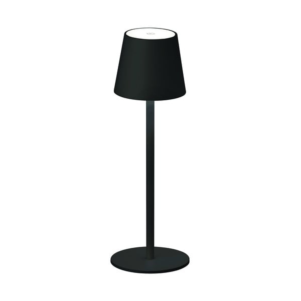 Must LED-dimbleeritav laualamp liikumisanduriga ja metallist lambivarjundiga (kõrgus 38 cm) Tropea - Fischer & Honsel
