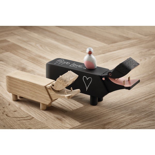 Massiivne pöögipuust kuju Hippo - Kay Bojesen Denmark-image-1