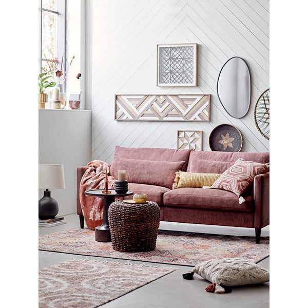 Puidust seinakaunistus 122x33 cm Lunna - Bloomingville-image-1