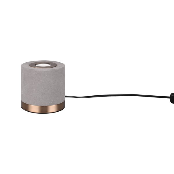 Hall sametist lauavalgusti (kõrgus 11 cm) Judy - Trio-image-3