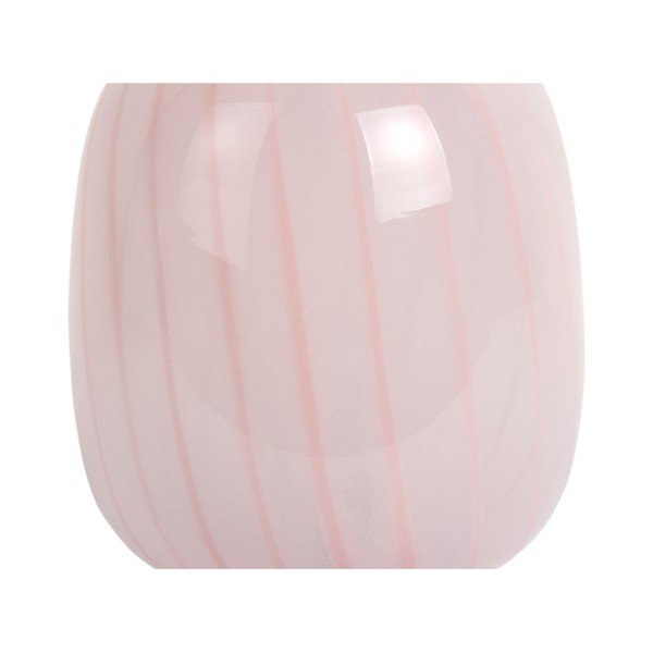 Heleroosa lauavalgusti klaasist varjuga (kõrgus 20 cm) Summer Globe - Leitmotiv-image-3