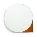Tellisevärvi metallist rippuv vannitoakapp koos peegliga 55x55 cm Sonnet - Spinder Design