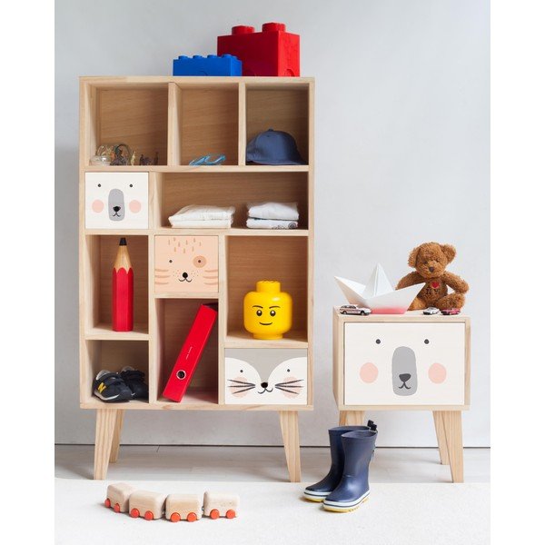 Laste öökapp männipuidust Polar Bear - The Wild Hug-image-2