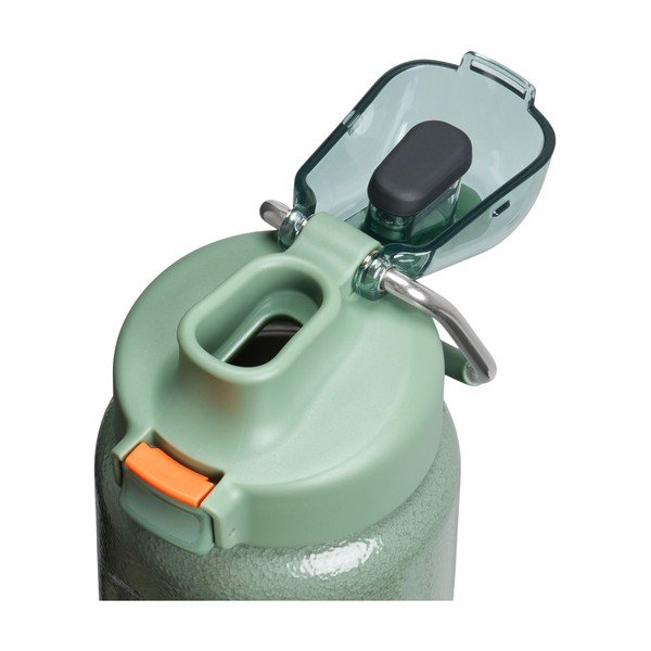 Roheline roostevabast terasest reisipudel 700 ml Wellspring Bottle Hammertone Green - Stanley-image-1