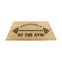 Kookoskiududest uksematt 40x60 cm Probably At The Gym - Artsy Doormats