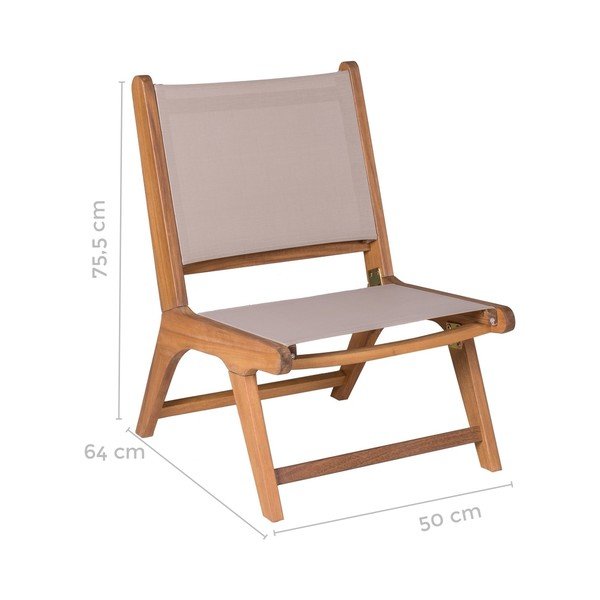 Beež puidust aiatool Nina - LDK Garden-image-2