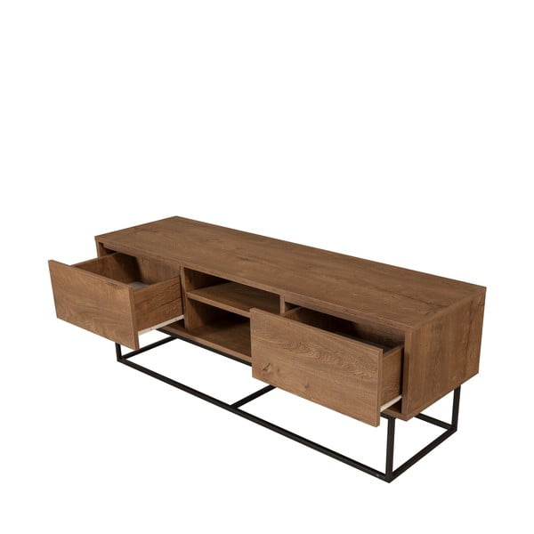 TV-laud pähklipuu dekooriga 140x50 cm Rodez - Kalune Design-image-2