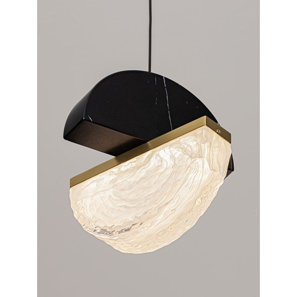 Must metallist hämardatav LED-ripatslamp ø 16 cm Dorin - Nova Luce-image-2